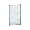 Azar Displays 13.5" x 22" Pegboard Panel - One sided, PK2 771322-CLR